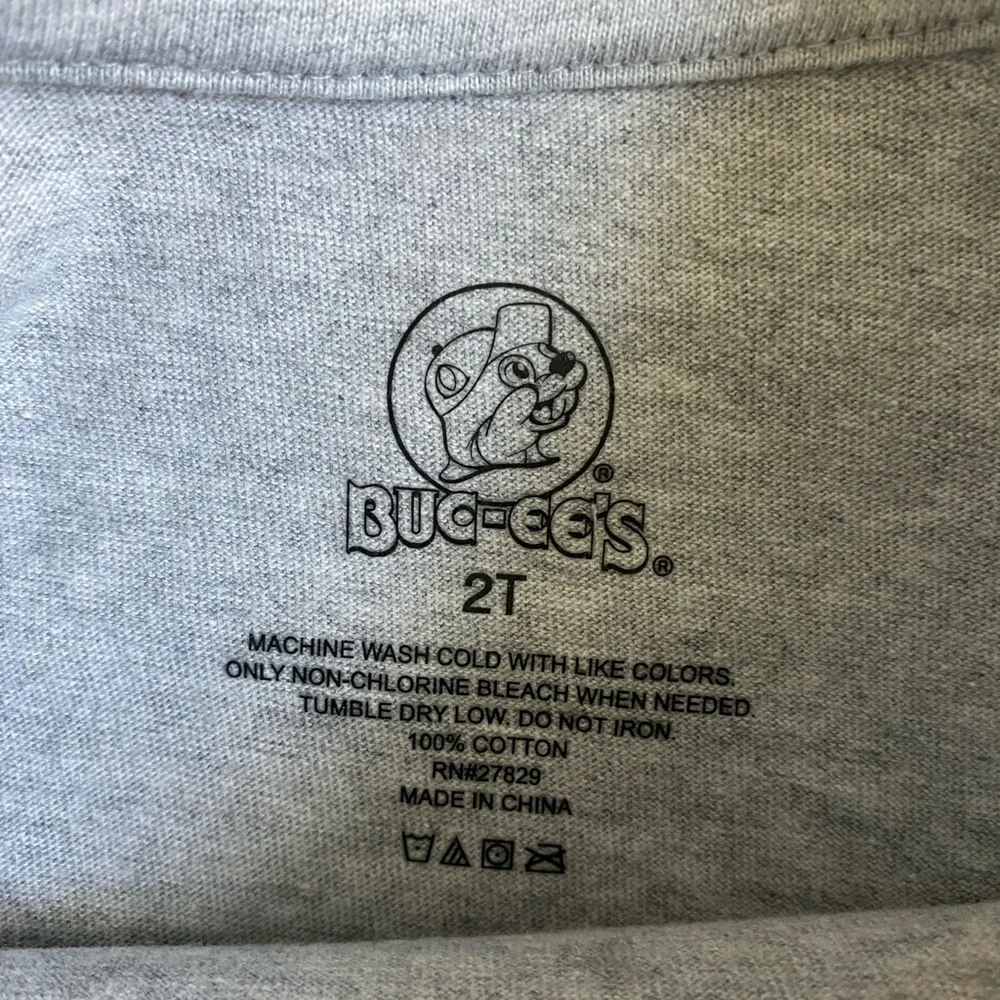 2T Buc-ee's Grey “Take me to Buc-ee’s” Baby Short Sleeve New‎ with tags